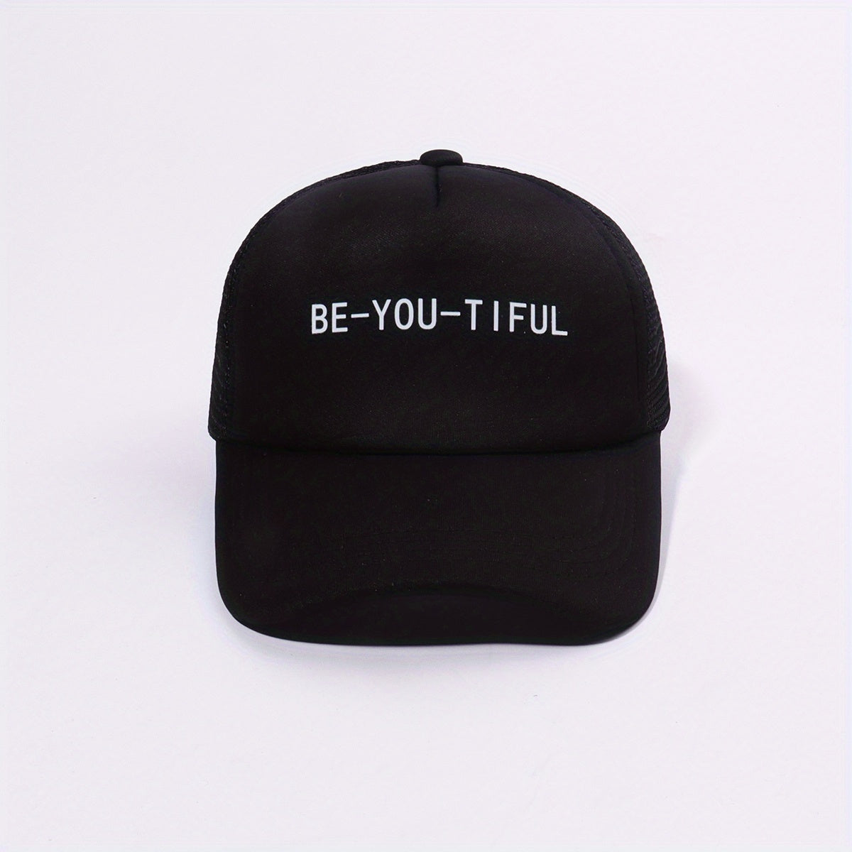 BE YOU TIFUL Trucker Hat Printed Baseball Cap Unisex Casual Breathable Dad Hats