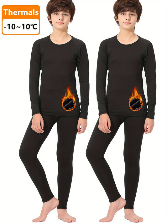 Boys Fleece Top & Bottom Set for Fall/Winter