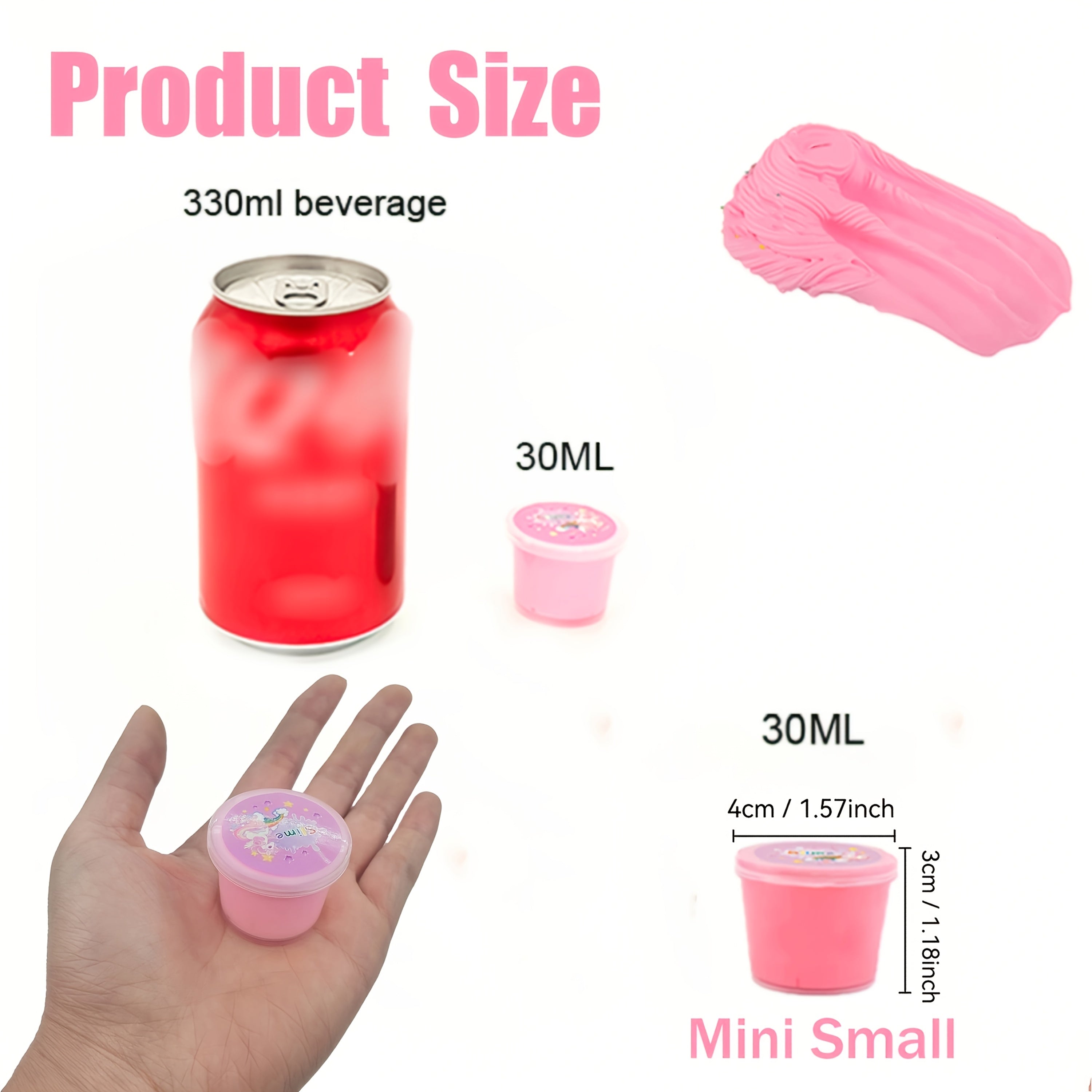12pcs Mini Butter Slime Kit Party Favors for Kids