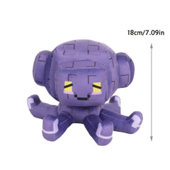 Octopus Plush Toy Soft Purple Squid with Yellow Eyes - Perfect Gift