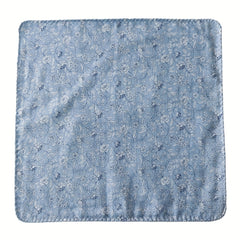30 Floral Handkerchief Lightweight Cotton Double Layer Hankies Soft Absorbent