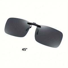 Men Clip On Sunglasses Polarized UV Protection Fishing Outdoor