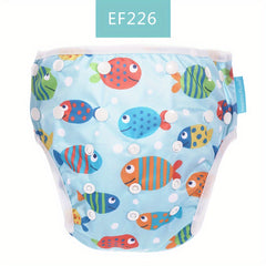 Baby Summer Waterproof Adjustable Cloth Diapers Pool Pant Swimming Diaper