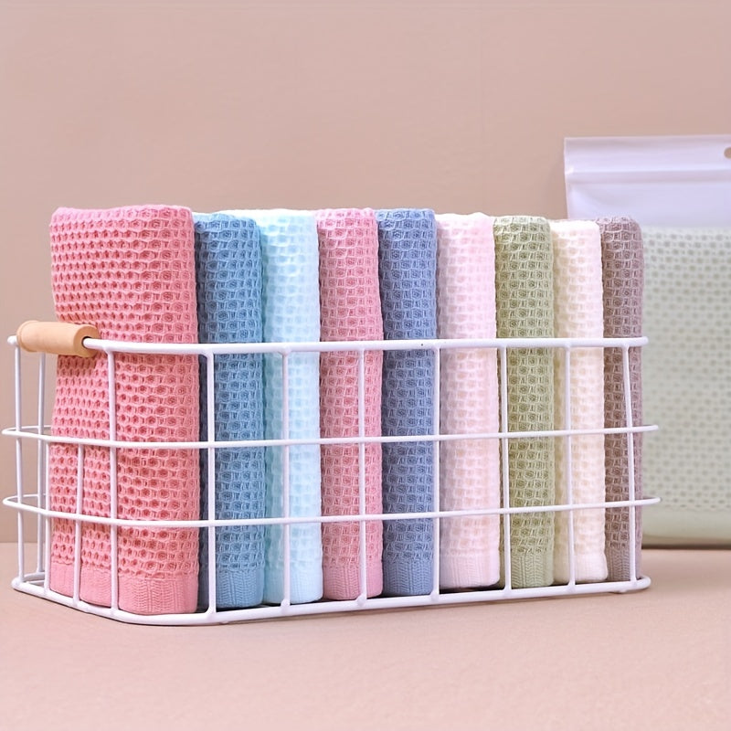 Soft Waffle Hand Towel for Pool, Gym, Home 12.99 x 29.13 Inches