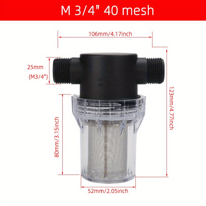 304 Stainless Steel Filter Screen 40 Mesh Water Pump Filter