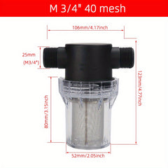 304 Stainless Steel Filter Screen 40 Mesh Water Pump Filter