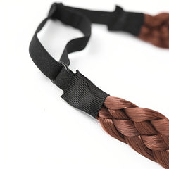 Vintage Twist Braid Headband Wig Solid Hair Accessories For Women