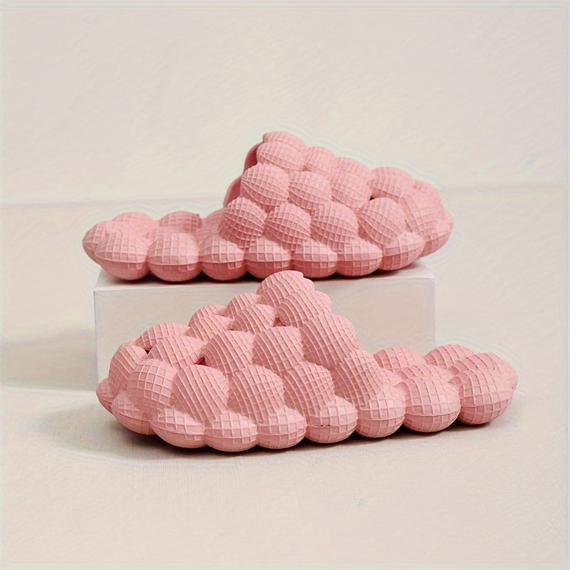 Comfy Solid Slippers for Boys and Girls Non Slip Lightweight