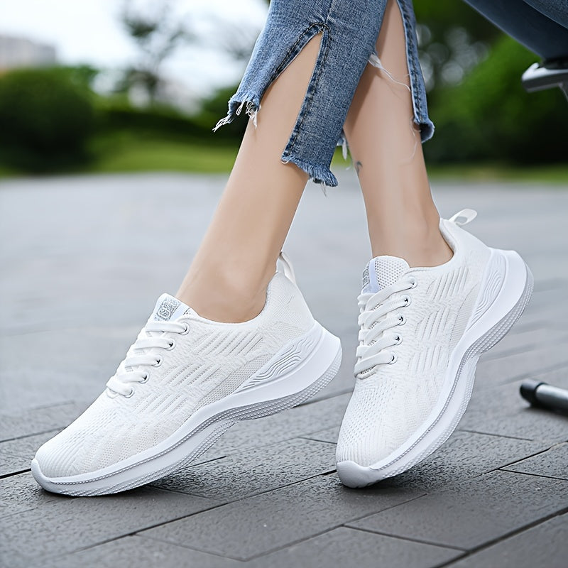 Women's Mesh Breathable Running Shoes Soft Comfortable Outdoor Sneakers