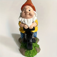Creative Garden Gnome Statue Resin Gnome Ornament Decoration Home Decor