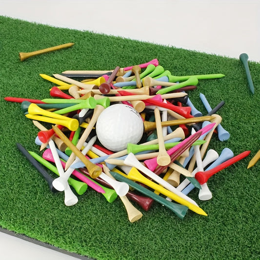 5pcs Wooden Golf Tees Course Supplies