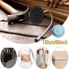Portable Mini Tape Measure Auto Retractable Small Object Clothes Ruler