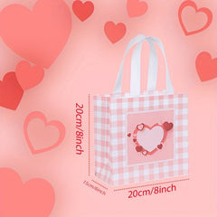 6pcs Reusable Non Woven Gift Bag with Handle Party Supplies