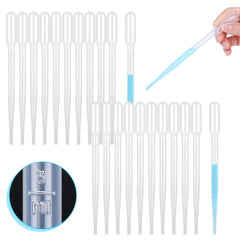 100pcs 3ML Plastic Pipette for Essential Oils Home Laboratory