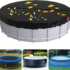 4 Pack 57m Above Ground Pool Cover: Waterproof & Dustproof