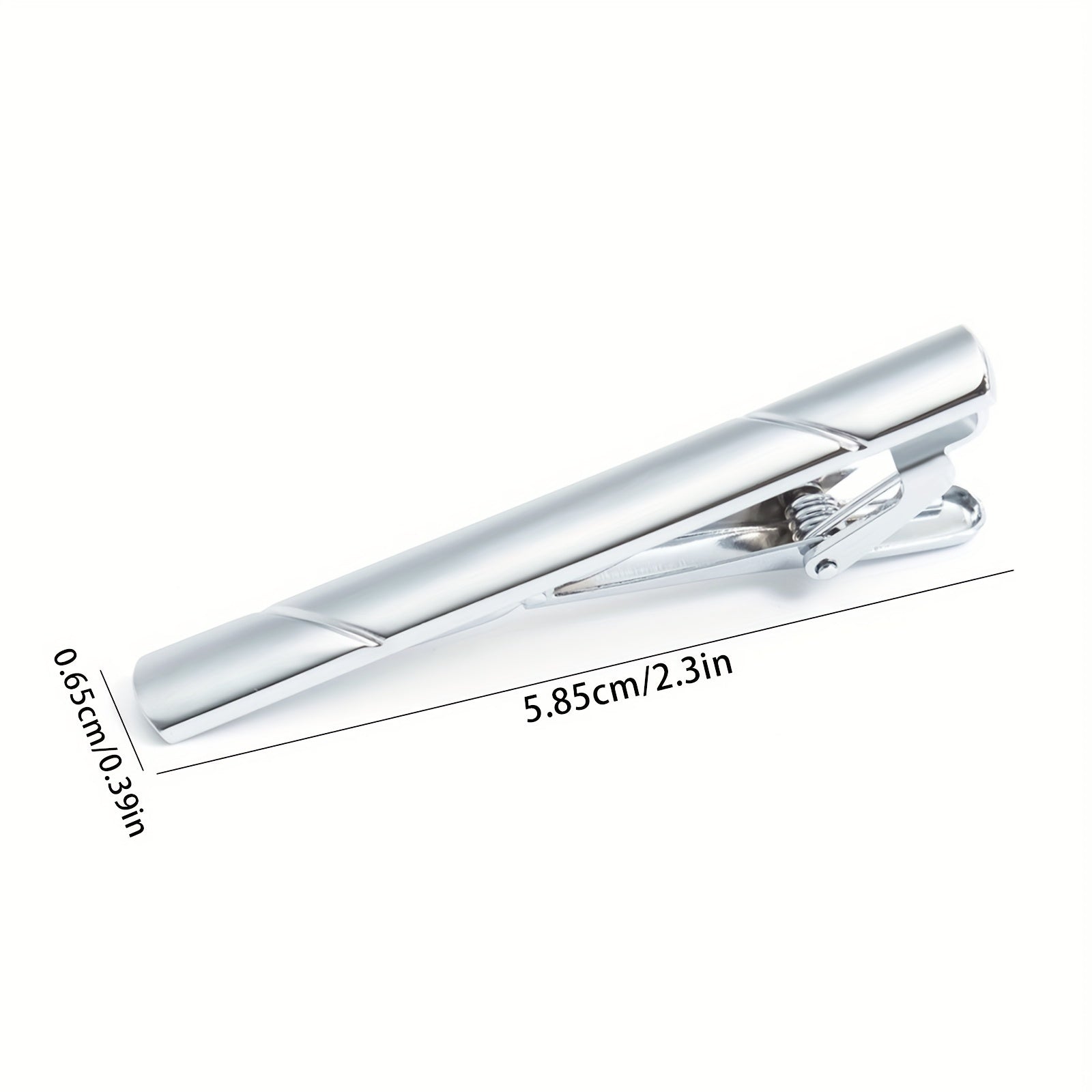 Men's Shirt Tie Clip Wedding Business Tie Pin Clips Holiday Gift