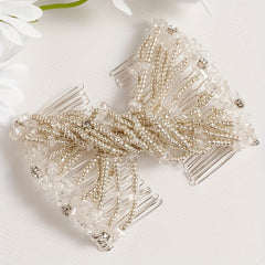 2pcs Magic Hair Combs Double Row Hair Clips Styling Accessories Hair Sidecombs