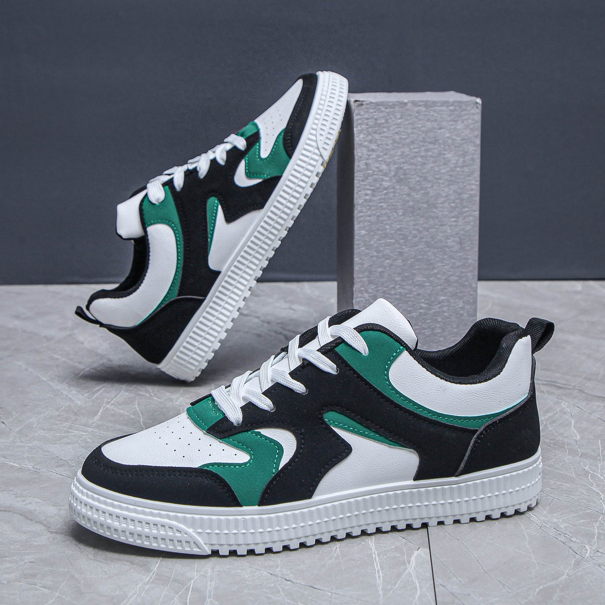 Men's Casual Sneakers Comfy Walking Skate Shoes