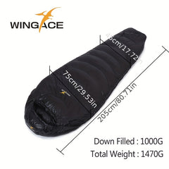 Lightweight Warm Sleeping Bag for Camping & Hiking