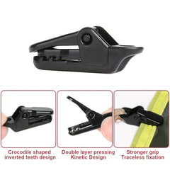 5pcs Outdoor Tent Hooks Windproof Clips Crocodile For Fixing Tent