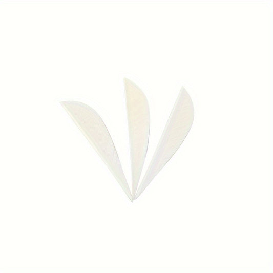 50pcs 5.08cm Turkey Feathers Fletchings for DIY Arrows