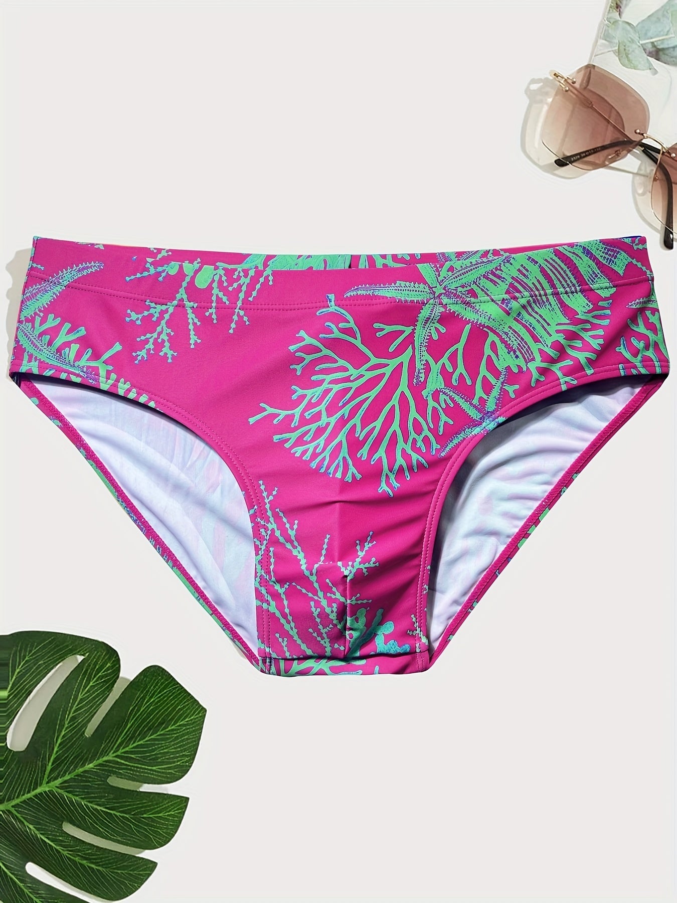 Men's Triangle Racing Swim Trunks Large Size Fast Dry