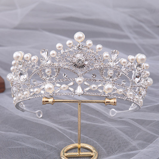 Rhinestone Crown Hairband Bridal Wedding Tiara