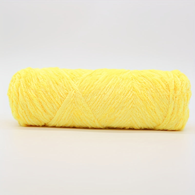 100g 110m Chenille Yarn For Knitting Velvet Crochet Soft Warm Line Threads