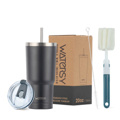 Watersy 20oz 40oz Stainless Steel Tumbler Insulated Travel Mug