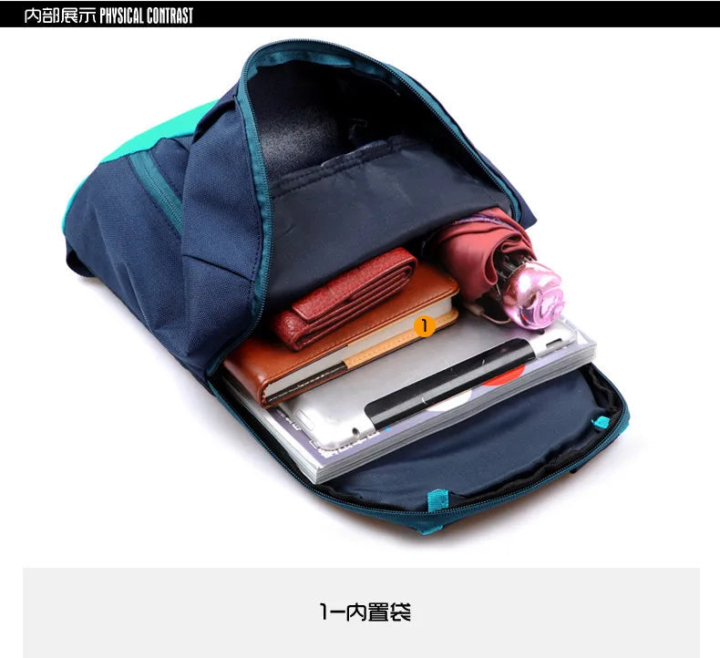 Waterproof Backpack Travel Hiking Bag Lightweight Camping Knapsack