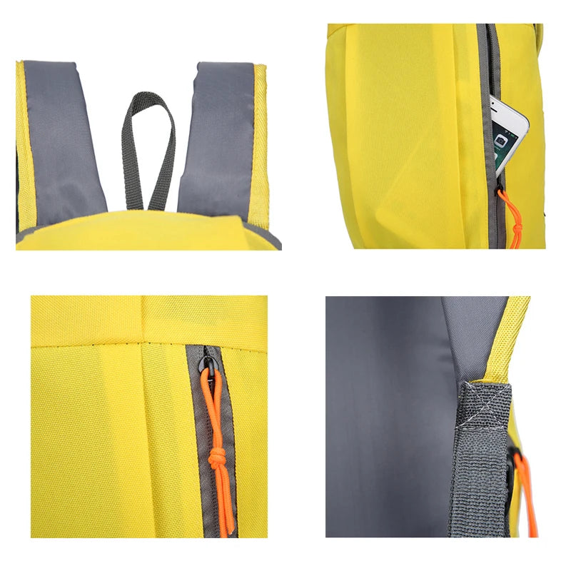10L Waterproof Backpack Travel Hiking Bag Lightweight Camping Knapsack