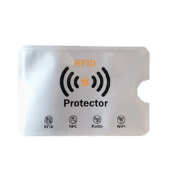10PCS RFID Blocking Credit Card Protector Sleeve Secure ID Holder Foil Shield