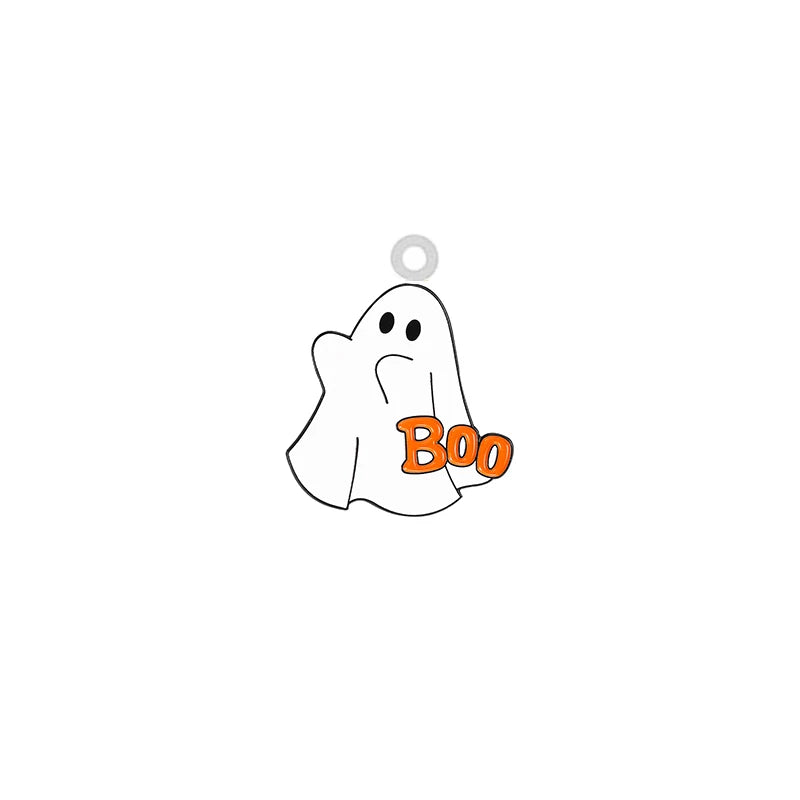 10PCS Ghost Acrylic Dangle Charm Epoxy Charms Earrings Bracelets