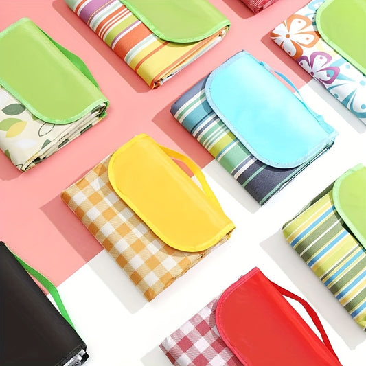 Portable Foldable Checkerboard Picnic Mat Large Outdoor Camping Mat