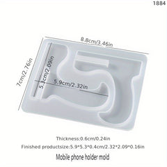 Resin Phone Stand Silicone Casting Molds for Photo Display