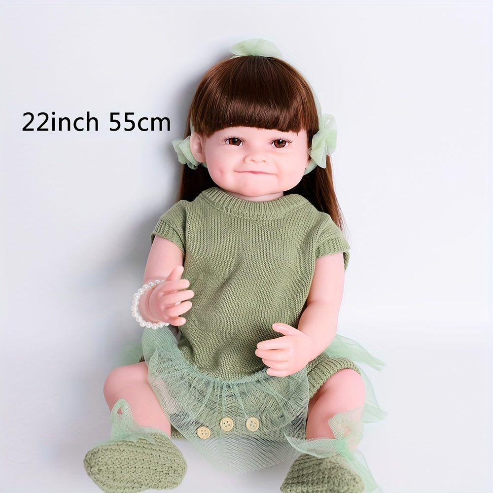 1pc Reborn Doll Silicone Doll Birthday Gift