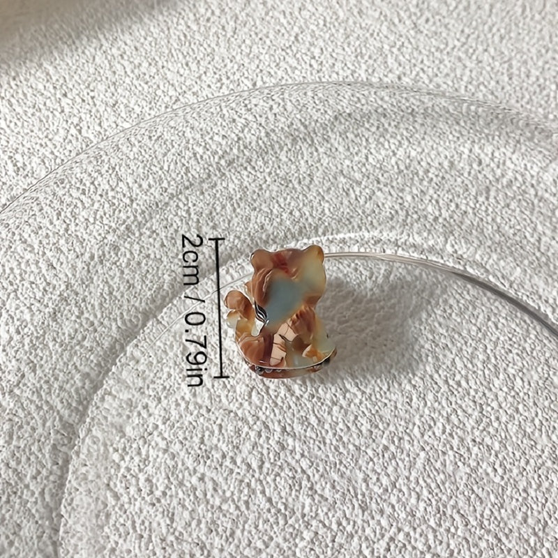 Sweet Shark Claw Acetate Hair Claw for Women Girls