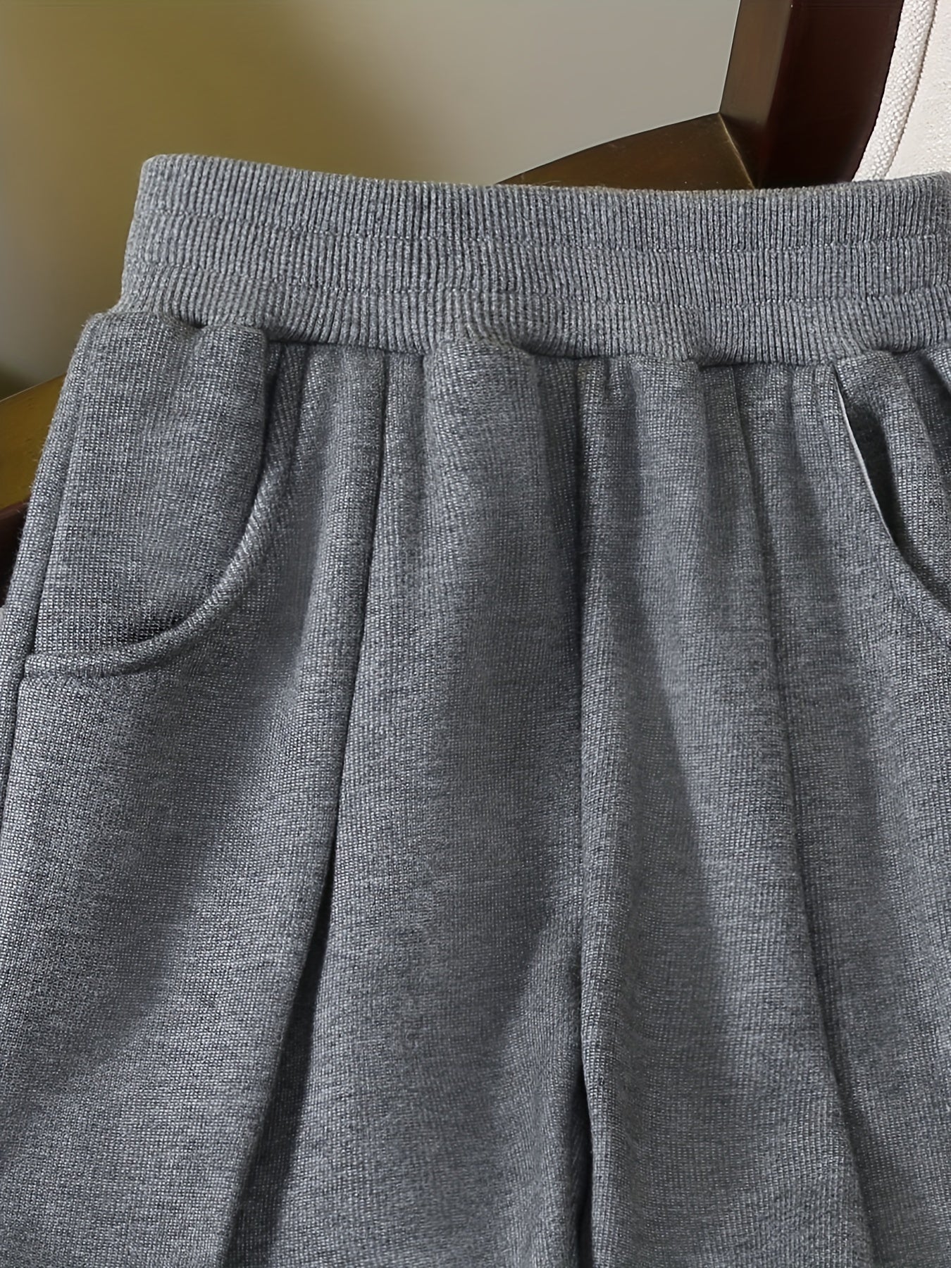 Girls Fleece Lining Jogger Trousers
