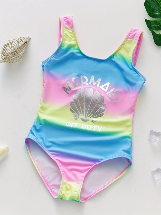 Toddler Girls Sleeveless One Piece Swimsuit Kids Summer Beach Bathing Suit