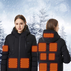 Women's Heated Jacket for Outdoor Activities