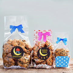 4 Sheets Star Moon Stickers Ramadan Gift Decoration