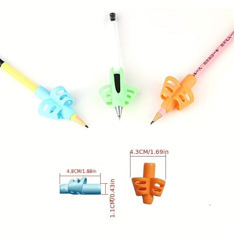 2 Finger Silicone Pen Grip for Kids Writing Training