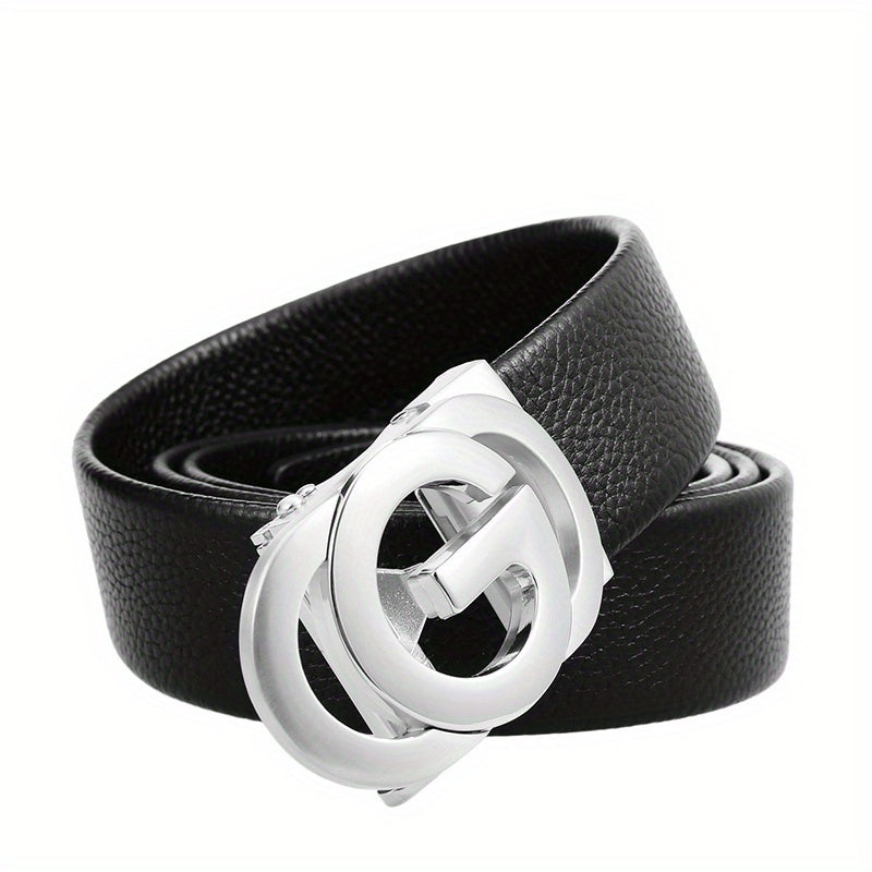 Men's Leather Business Casual Jeans Belt