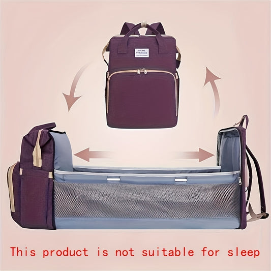 PANLYNNER Portable Crib Backpack Diaper Bag Stroller Bassinet