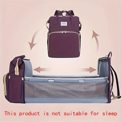 PANLYNNER Portable Crib Backpack Diaper Bag Stroller Bassinet
