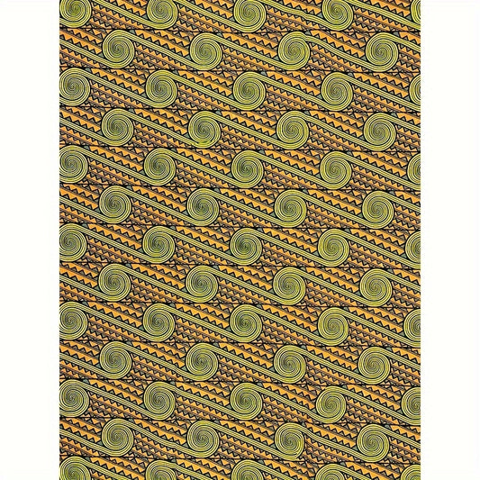 Latest African Wax Prints Fabrics Ankara Style Soft Cotton Pagne Dress