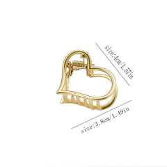 Vintage Metal Hair Clip Pins Alloy Bath Hair Claw Jaw Clamp Clips