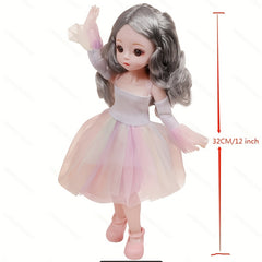 12 Inch 13 Activity Joint Doll Girl Doll Birthday Gift Doll Toy