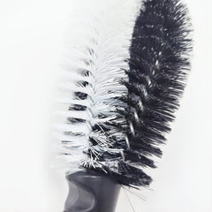 Car Wheel Brush Cleaning Brush Car Tire Brush With Steel Ring