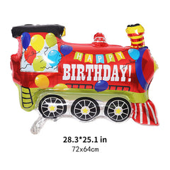 Cartoon Balloon Car for Happy Birthday Party